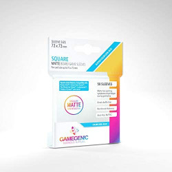 FUNDA GG MATTE SQUARE 73x73mm PACK 50