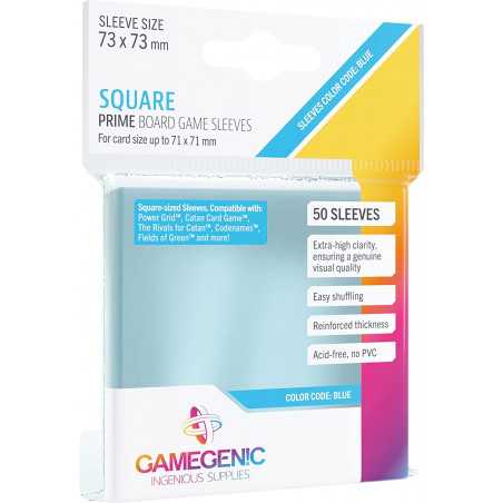 FUNDA GG PRIME SQUARE 73x73mm PACK 50