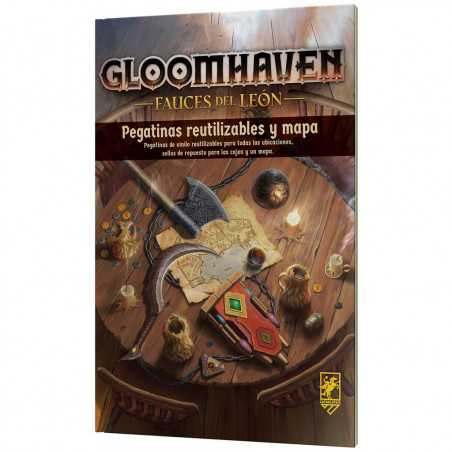 GLOOMHAVEN: FAUCES DEL LEON STICKERS REUTILIZABLES