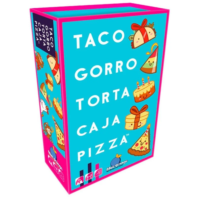 TACO GORRO TORTA CAJA PIZZA