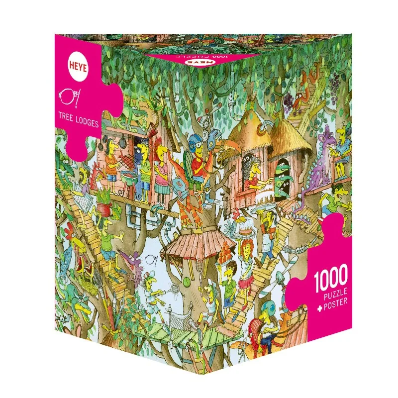 Puzzle 1000 pzs. PAUL, Tree Lodges