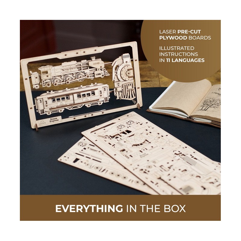 PUZZLE 2.5D TREN DE VAPOR