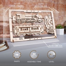 PUZZLE 2.5D TREN DE VAPOR