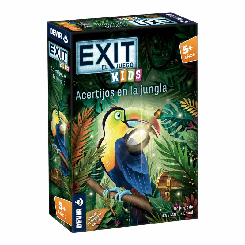 EXIT 22 KIDS: ACERTIJOS EN LA JUNGLA