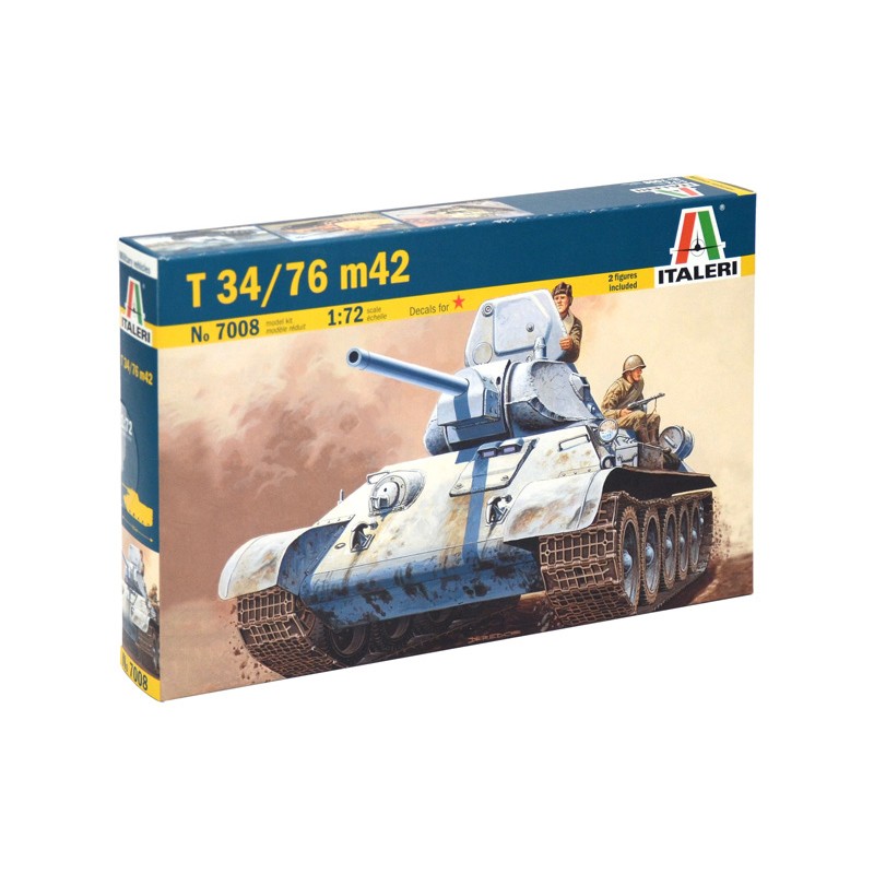 MODELO 1:72 T 34/76 RUSSIAN TANK