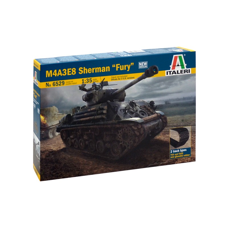 MODELO 1:35 M4A3E8 SHERMAN FURY