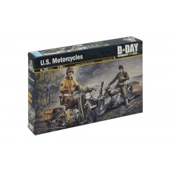 MODELO 1:35 US MOTORCYCLES WWII