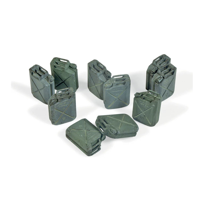 SCENICS: SET DE BIDONES DE COMBUSTIBLE DE LAS FUERZAS ALIADAS