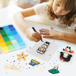 PIXI BEADS KIT DE 24 COLORES 4800 PIEZAS