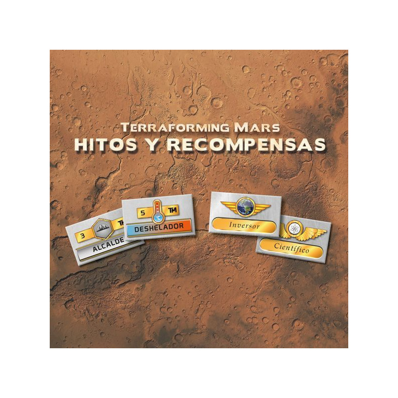 TERRAFORMING MARS: HITOS Y RECOMPENSAS