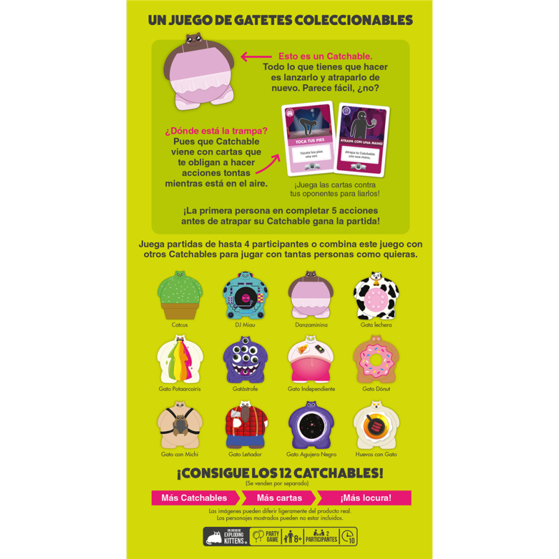 EXPLODING KITTENS: CATCHABLES 2 PACK 3