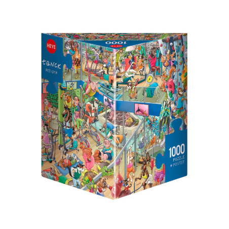 Puzzle 1000 pzs. TANCK, Pet Gym