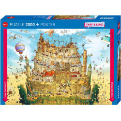 Puzzle 2000 pzs. DEGANO, Thats Life! High Above