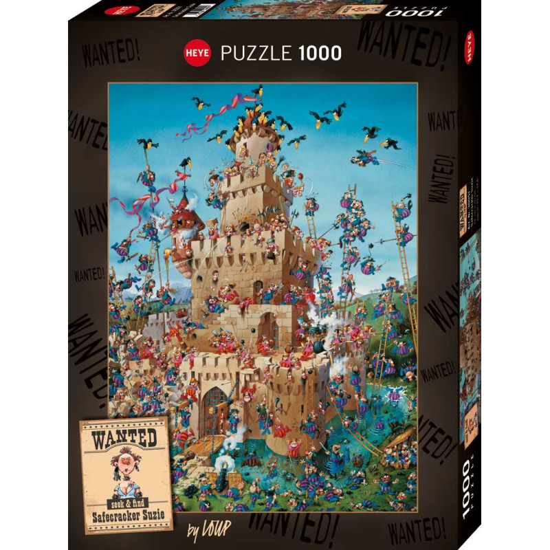 Puzzle 1000 pzs. Wanted!, Safecracker Suzie