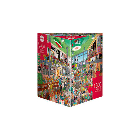 Puzzle 1500 pzs. Herold, Record Store
