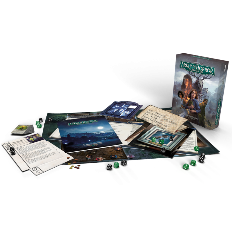 ARKHAM HORROR: EL JUEGO DE ROL CAJA DE INICIO