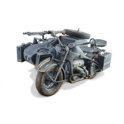 MODELO 1:9 ZUNDAPP KS 750 with Side Car