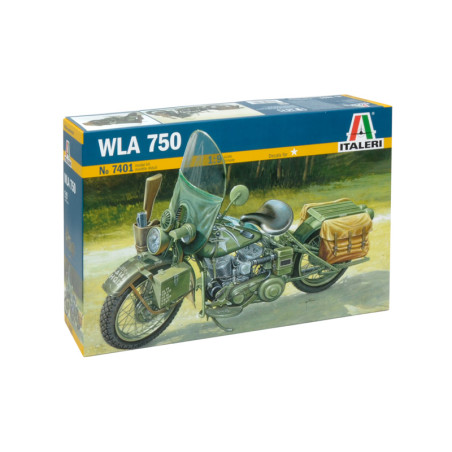 MODELO 1:9 U.S. ARMY WW II MOTORCYCLE