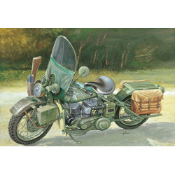 MODELO 1:9 U.S. ARMY WW II MOTORCYCLE