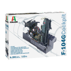 MODELO 1:12 F-104 G COCKPIT