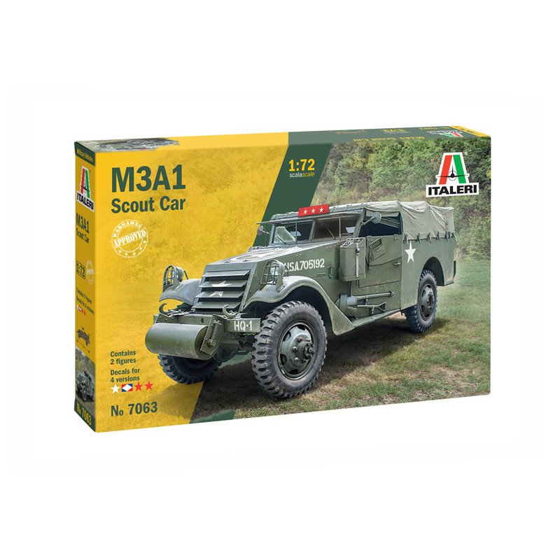 MODELO 1:72 M3A1 SCOUT CAR