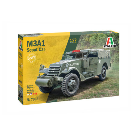 MODELO 1:72 M3A1 SCOUT CAR