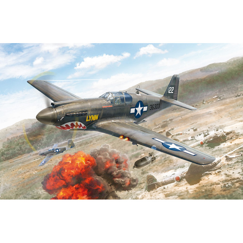 MODELO 1:72 P-51A MUSTANG