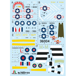 MODELO 1:72 P-51A MUSTANG
