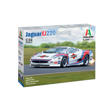 MODELO 1:24 JAGUAR XJ 220 RACING