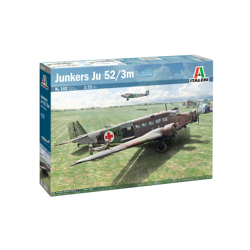 MODELO 1:72 JUNKERS JU 52/3m