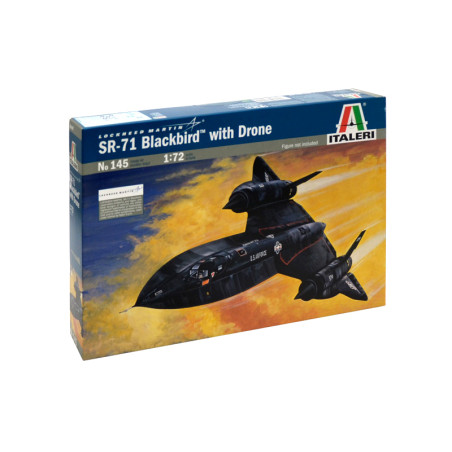 MODELO 1:72 SR-71 BLACK BIRD