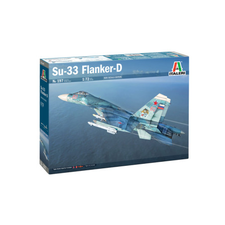 MODELO 1:72 SU-33 FLANKER-D