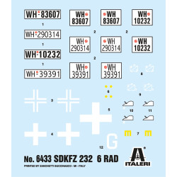 MODELO 1:35 SD. KFZ. 232 6 RAD