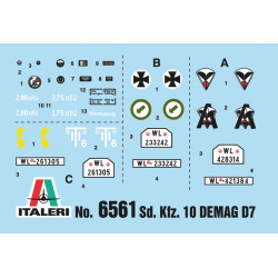 MODELO 1:35 Sd.Kfz. 10 DEMAG D7 with paratroopers