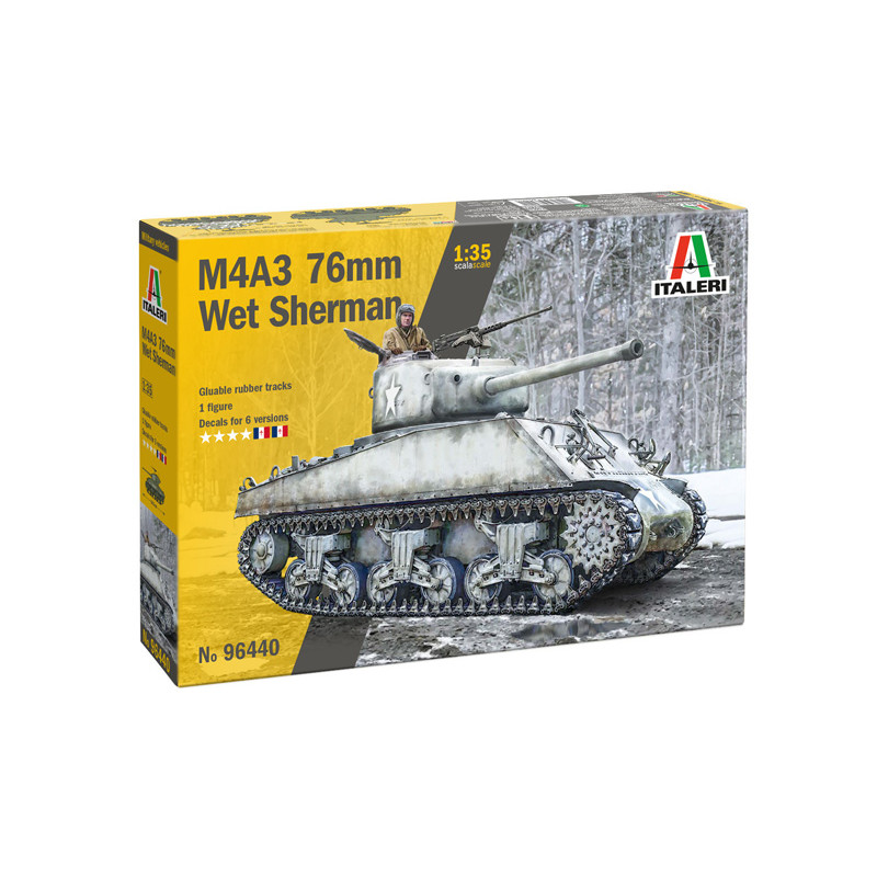 MODELO 1:35 SHERMAN M4A3 WET