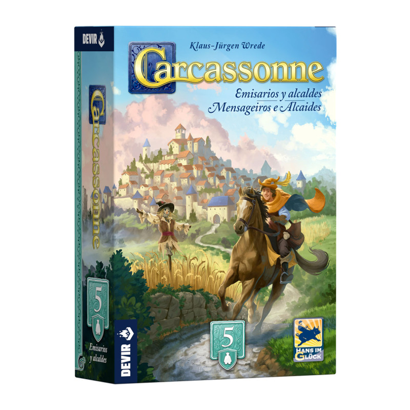 CARCASSONNE EXP 5: EMISARIOS Y ALCALDES