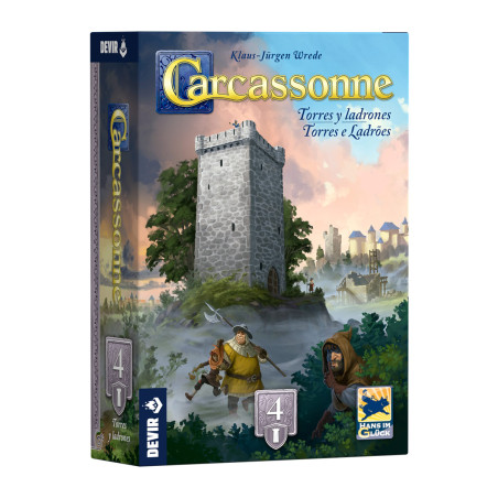 CARCASSONNE EXP4: TORRES Y LADRONES