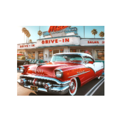 KIT PAINT BY NUMBERS ESPÍRITU RETRO 40X50