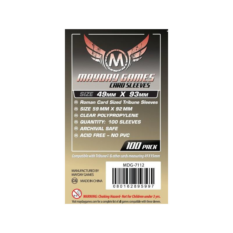 FUNDA ROMAN CARD SIZED TRIBUNE STD 49 X 93 MM