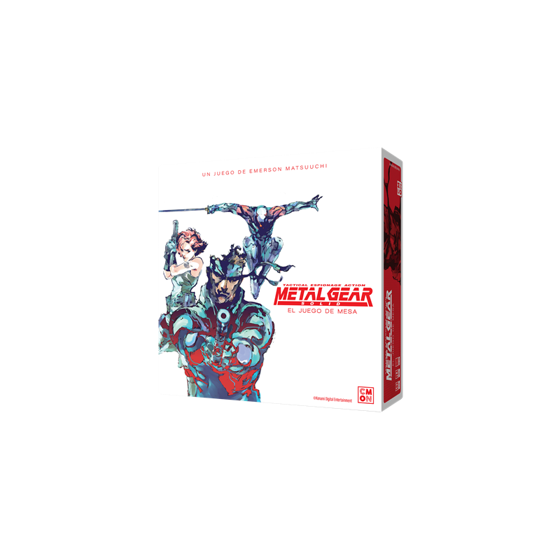 METAL GEAR SOLID EL JUEGO DE MESA