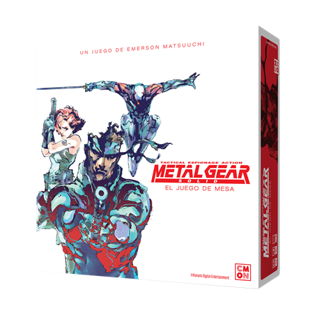 METAL GEAR SOLID EL JUEGO DE MESA