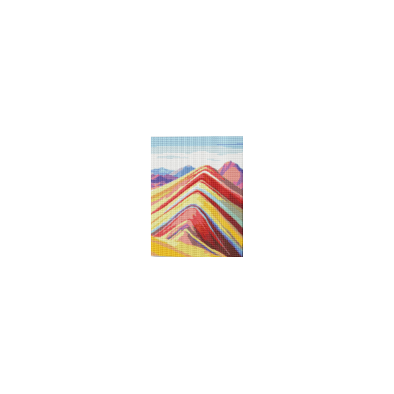 KIT DIAMOND PAINTING CON BASTIDOR ALTURA ANDINA 30x40