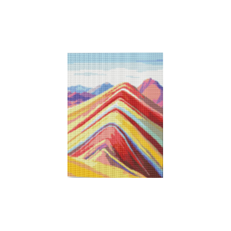 KIT DIAMOND PAINTING CON BASTIDOR ALTURA ANDINA 30x40