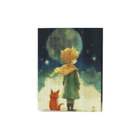 KIT DIAMOND PAINTING CON BASTIDOR PRINCIPITO SANADOR 30x40