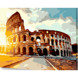 KIT PAINT BY NUMBERS CON BASTIDOR ALMA ROMANA 40X50