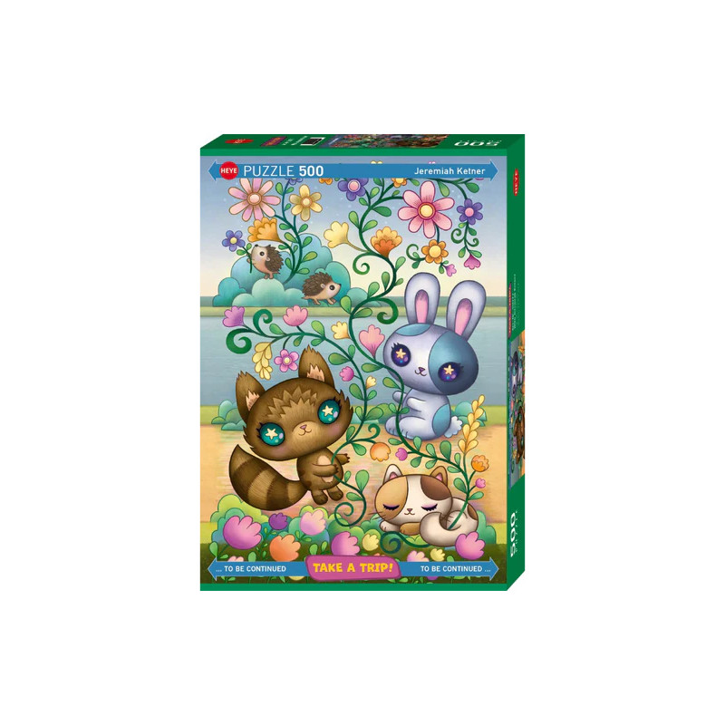 Puzzle 500 pzs. Take a Trip! With Jeremiah Ketner
