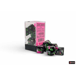 SET DE 7 DADOS BRUSH PAINTBALL C/VERDE