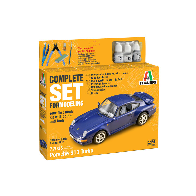 MODELO 1:24 COMPLETE SET FOR MODELING: PORSCHE 911 TURBO