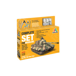 MODELO 1:72 COMPLETE SET FOR MODELING: KING TIGER