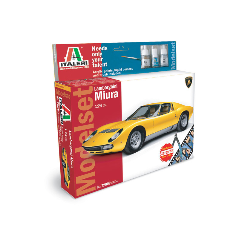 MODELO 1:24 LAMBORGHINI MIURA
